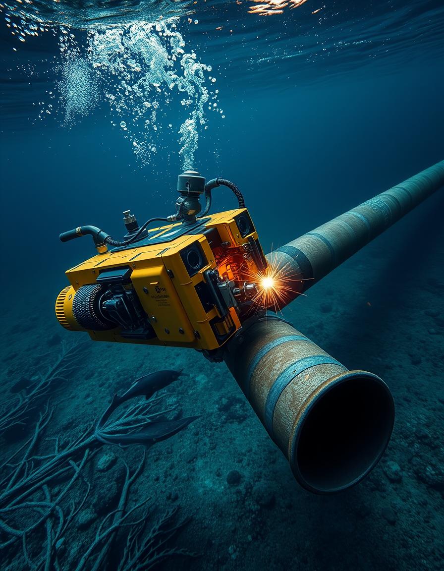 REXWELD AI application in Ship Repair & Maintenance - underwater welding technology